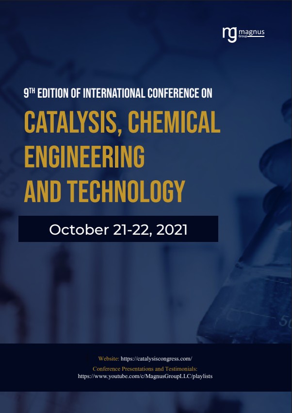 Catalysis, Chemical Engineering and Technology | Online Event Event Book